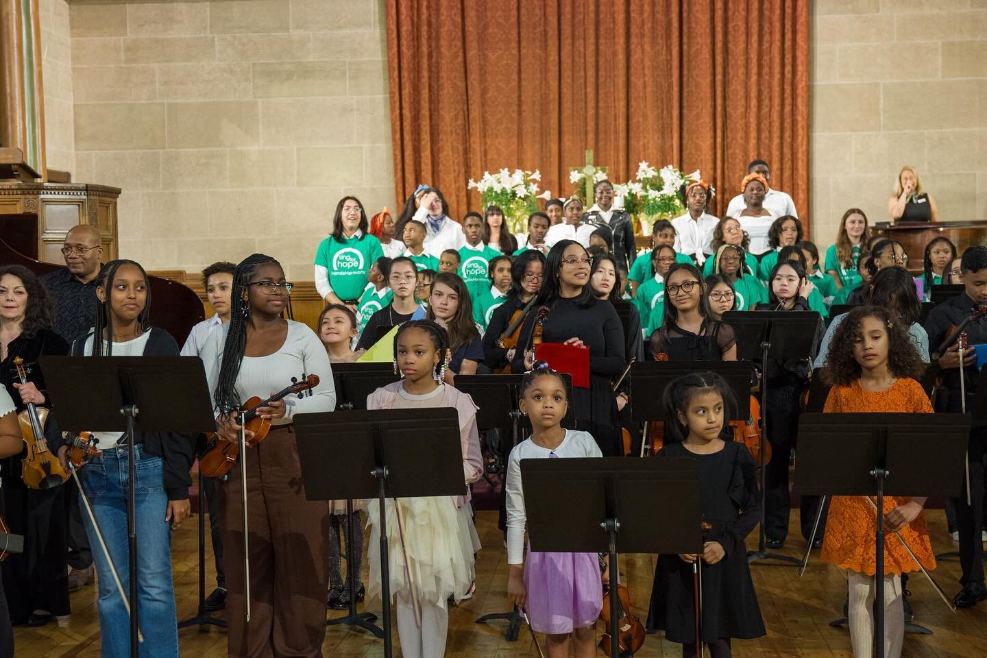 We are excited to share just a few of our official photos from our first-ever Uptown Downbeat Youth Showcase concert that took place this past Saturday, April 6.

Thank you so much for our wonderful planning committee representing all of the schools 