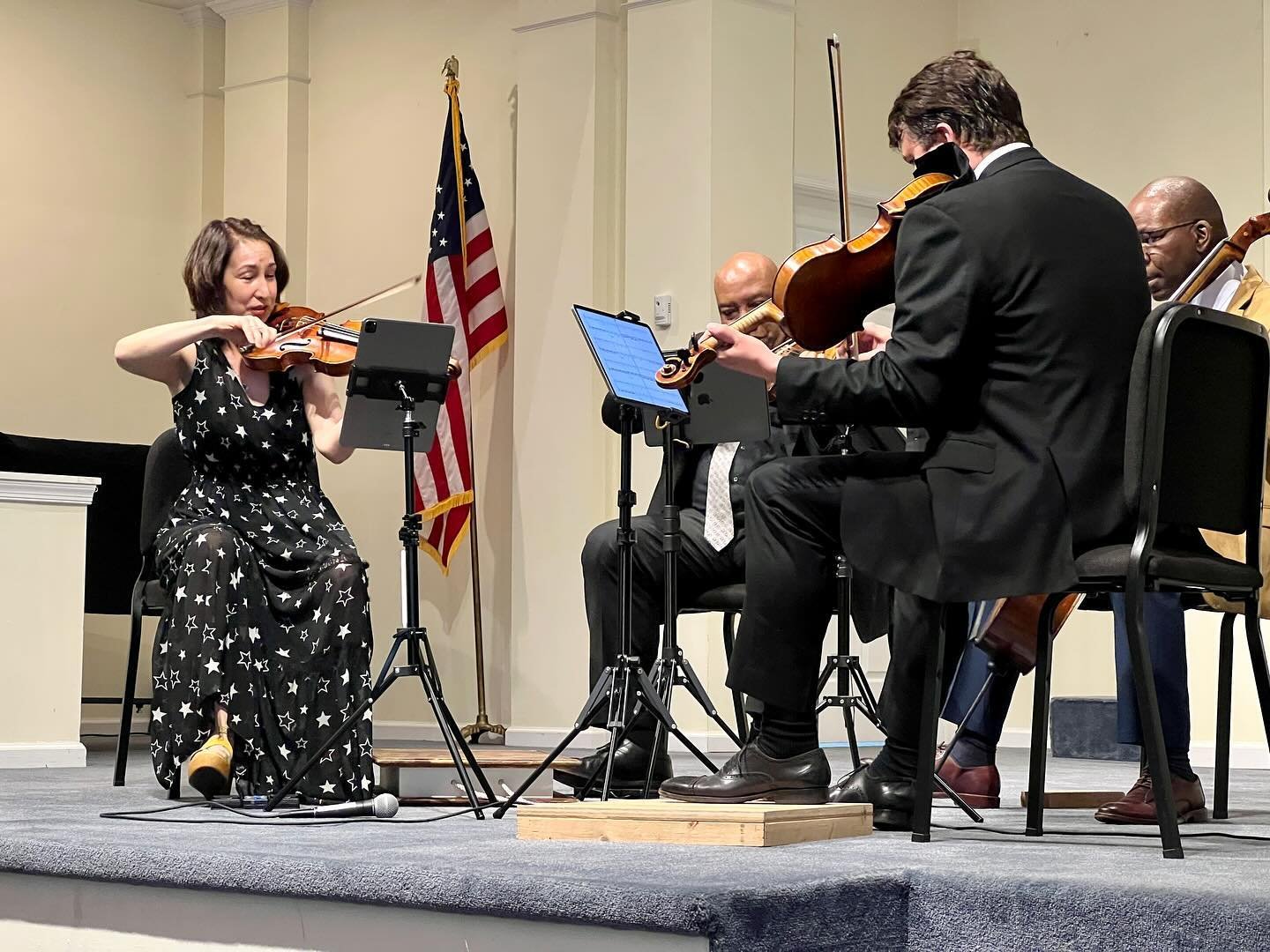 Thank you @musicatbunkerhill for hosting members of The Harlem Chamber Players yesterday featuring &ldquo;100 Years of Women Composers.&rdquo; Thanks to all who came out for this concert!

@ashleyhorne61 @will.frampton @cwsmith001 #womencomposers #ne