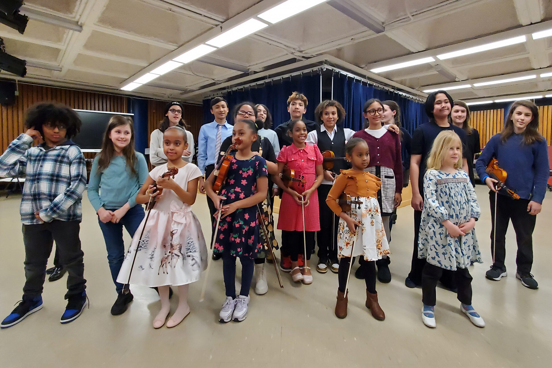 End-of-Year Three School Violin Concert