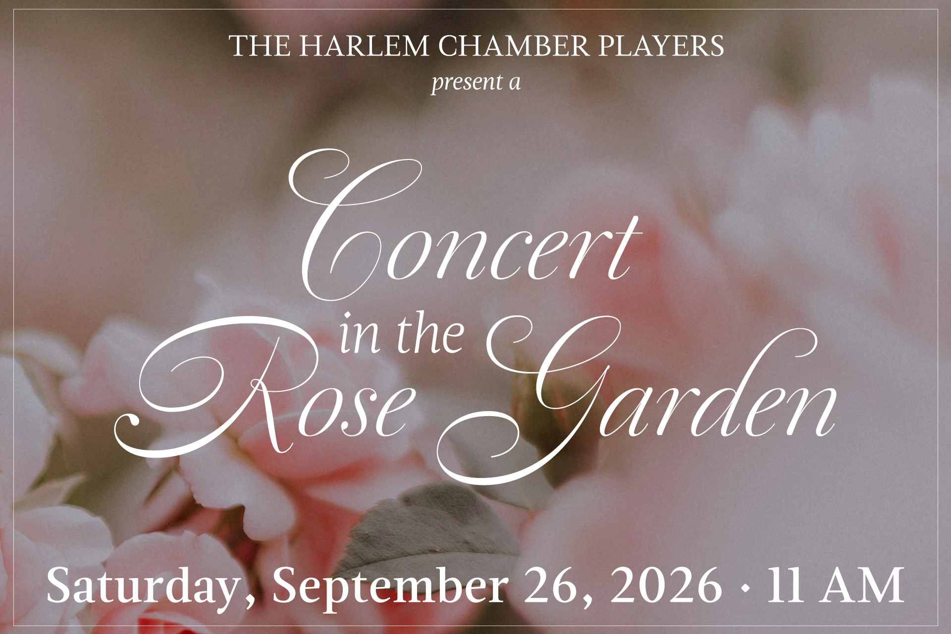 Concert in the Rose Garden