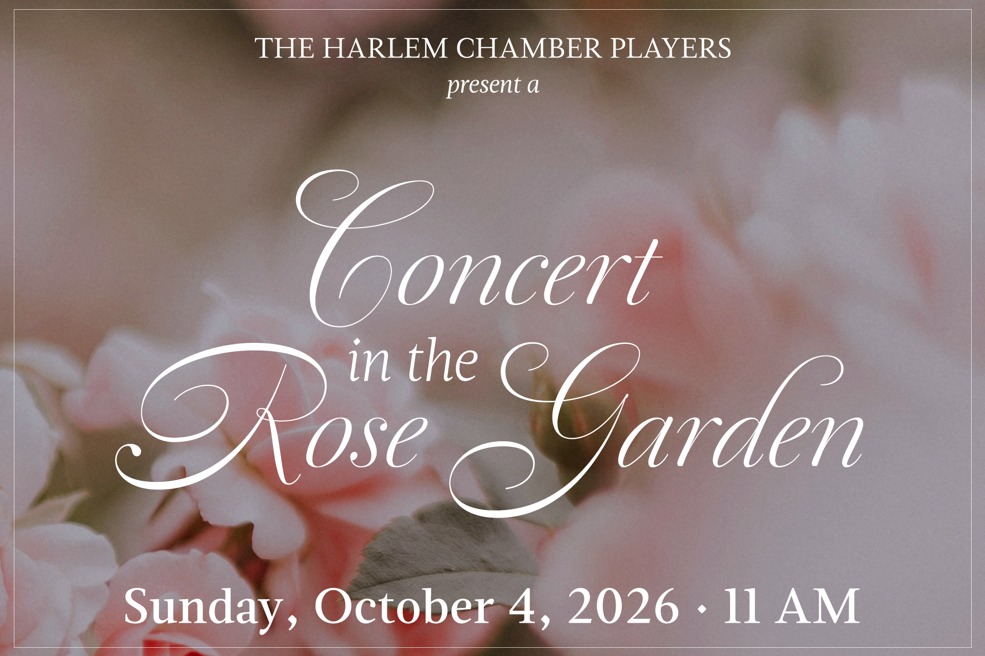 Concert in the Rose Garden