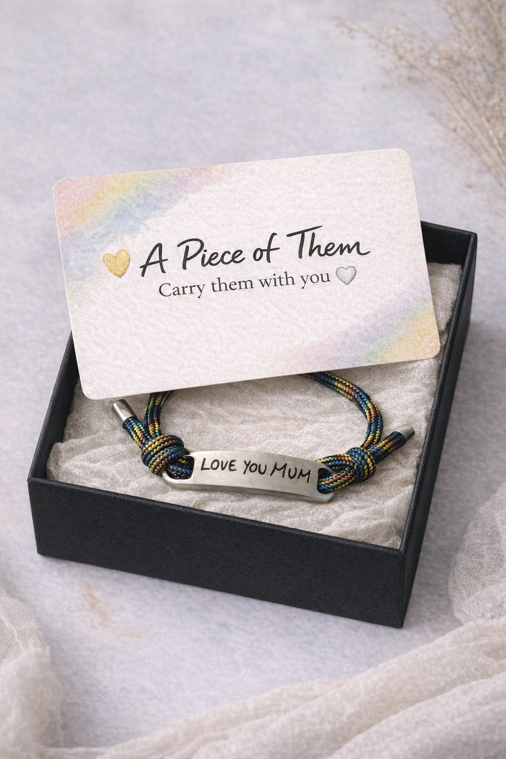 Personalised Handwriting Bracelet - "A piece of Them" keepsake collection