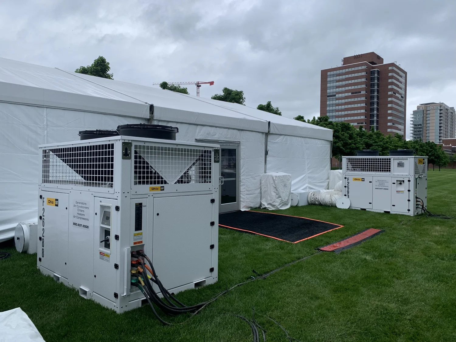 Industrial Air Conditioners for Rent Commercial AC Rentals