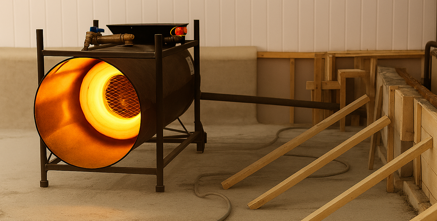 Direct Fired Heater Rental | Heater Rentals | TCRS