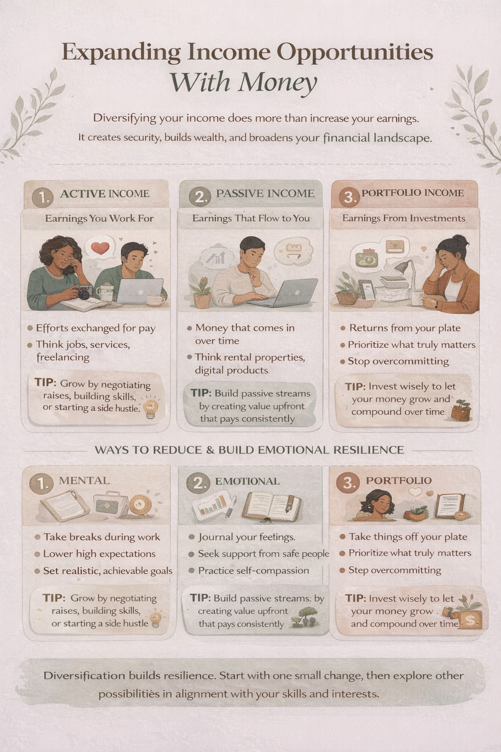 Infographic on Wealth Expansion Income Generation