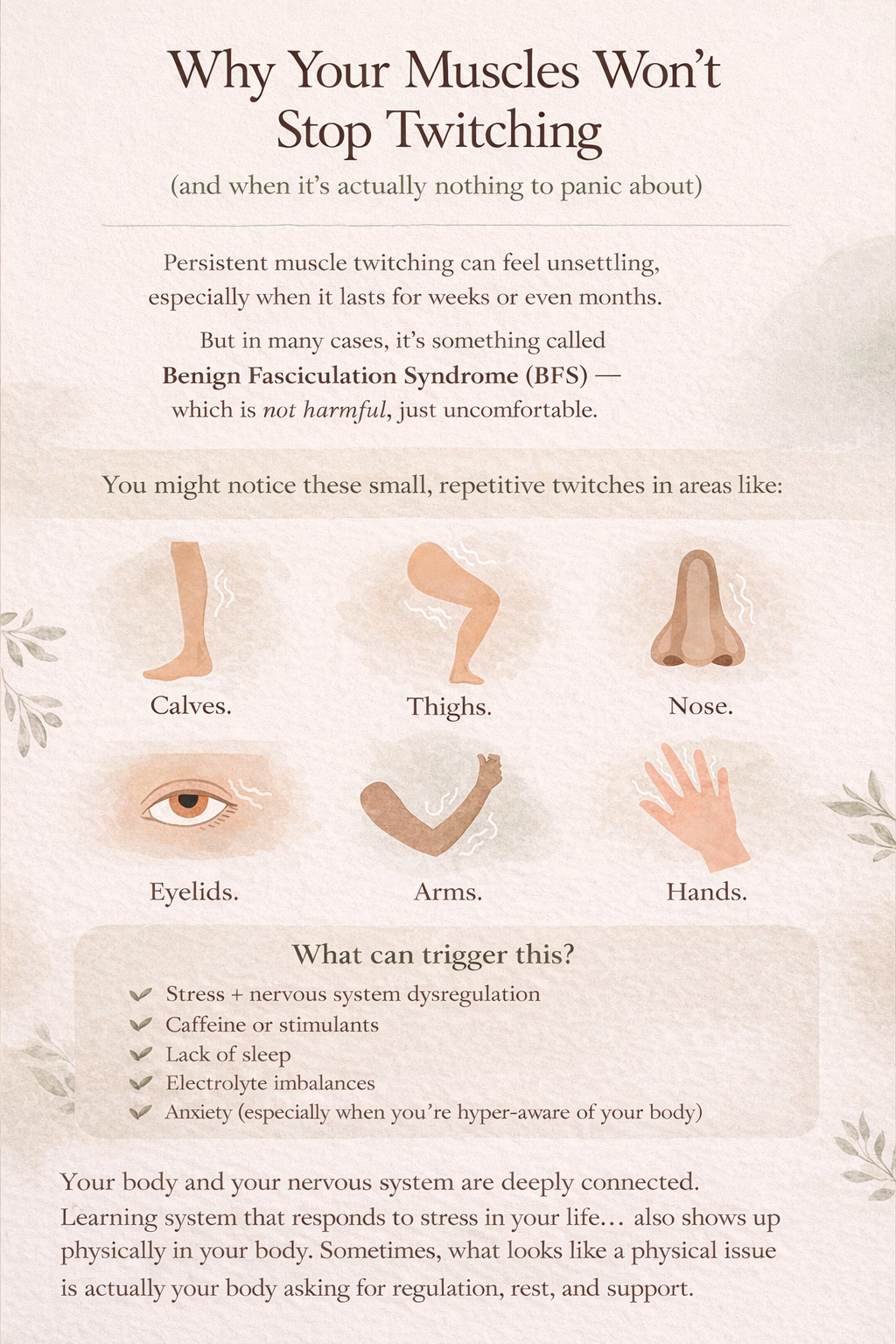 Infographic of BFS Symptoms