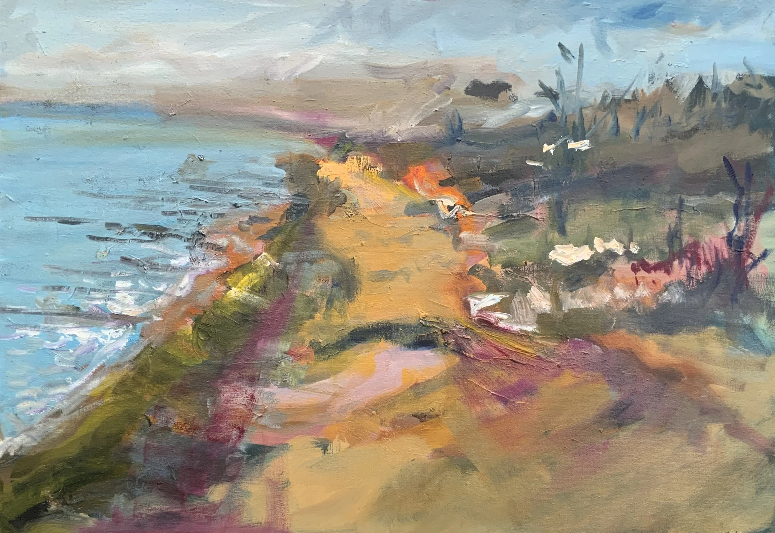 Landschaft bei Dranske Rügen I_ÖL_B70XH50cm_2022_November.jpg