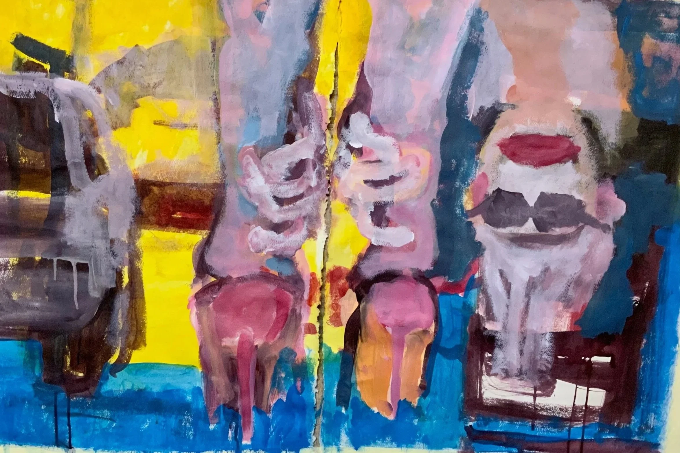 bück dich, sei Harlekin!