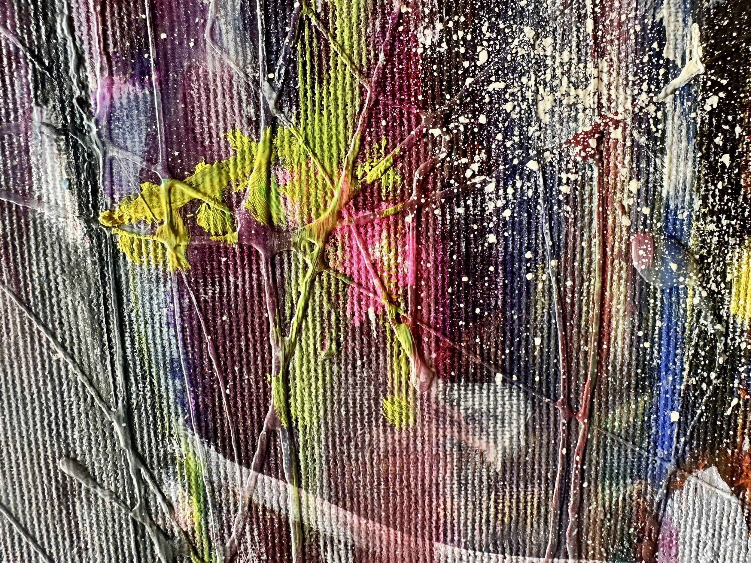 Venezia Rio della Frescada 2026 Mixed Media auf Leinwand 65 x94 cm