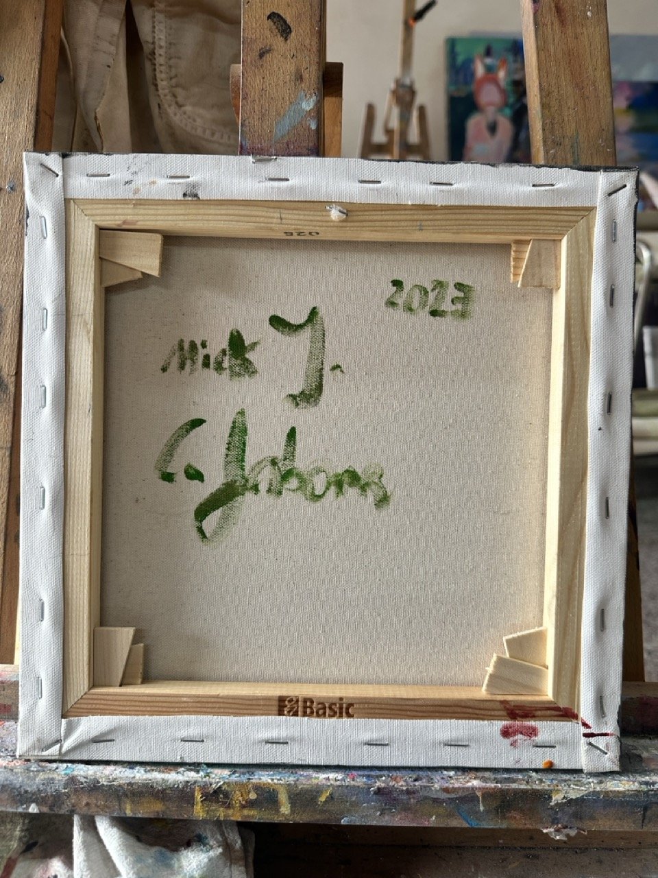 Mick Jagger Rückseite