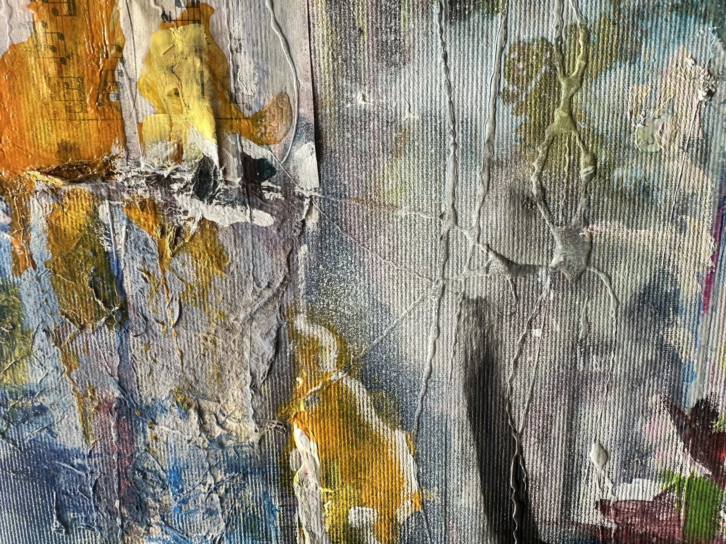 Venezia Rio della Frescada 2026 Mixed Media auf Leinwand 65 x94 cm,