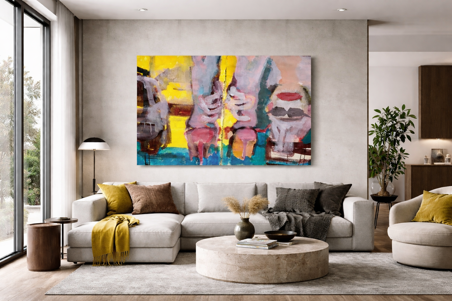 bück dich, sei Harlekin