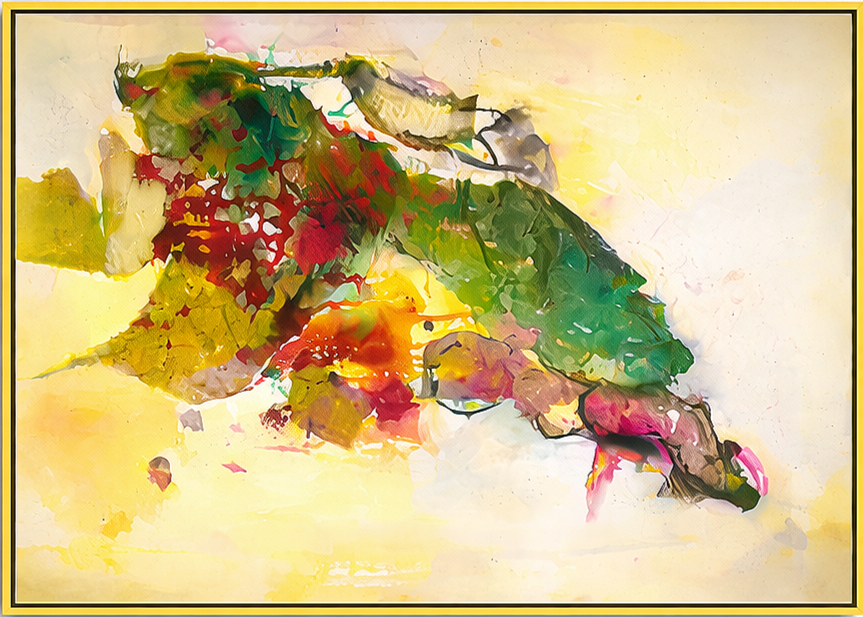 the-new-shoes 65 x 50 cm