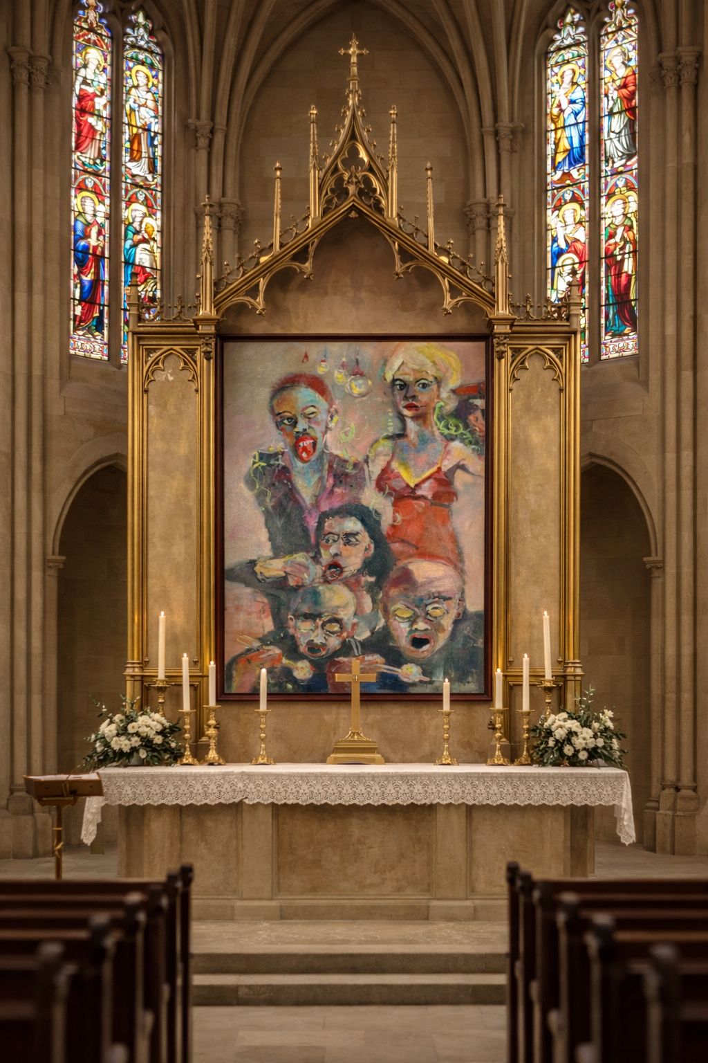 Snaoshot 130 x 100 cm Öl 2025-3