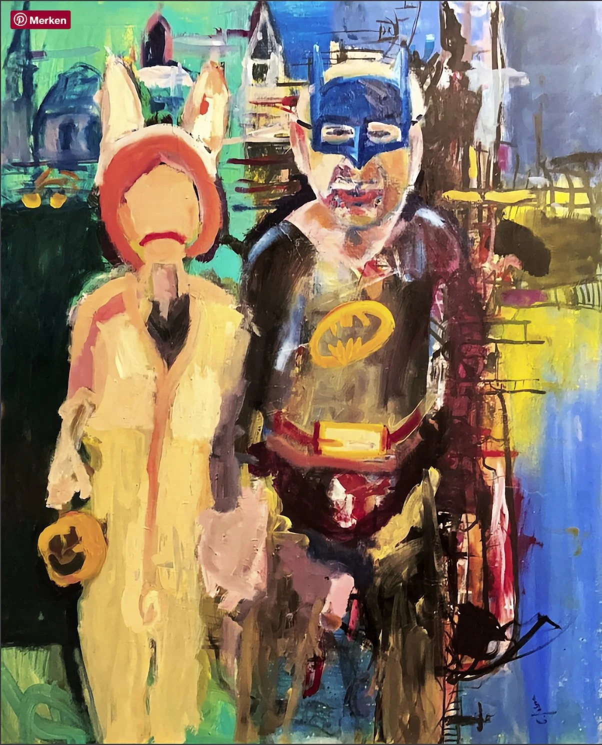 Jahr: 2022 Technik: Öl auf Leinwand Größe: 80 × 100 cm