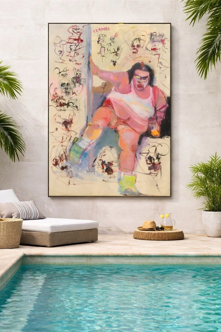 „ Poledance“ Öl auf Leinwand 80x120 cm