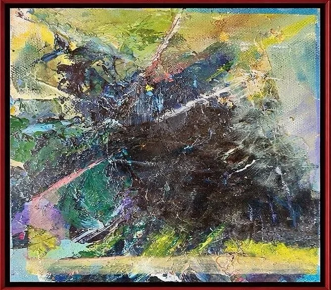 Zwischenzeiten 20 x 20 cm