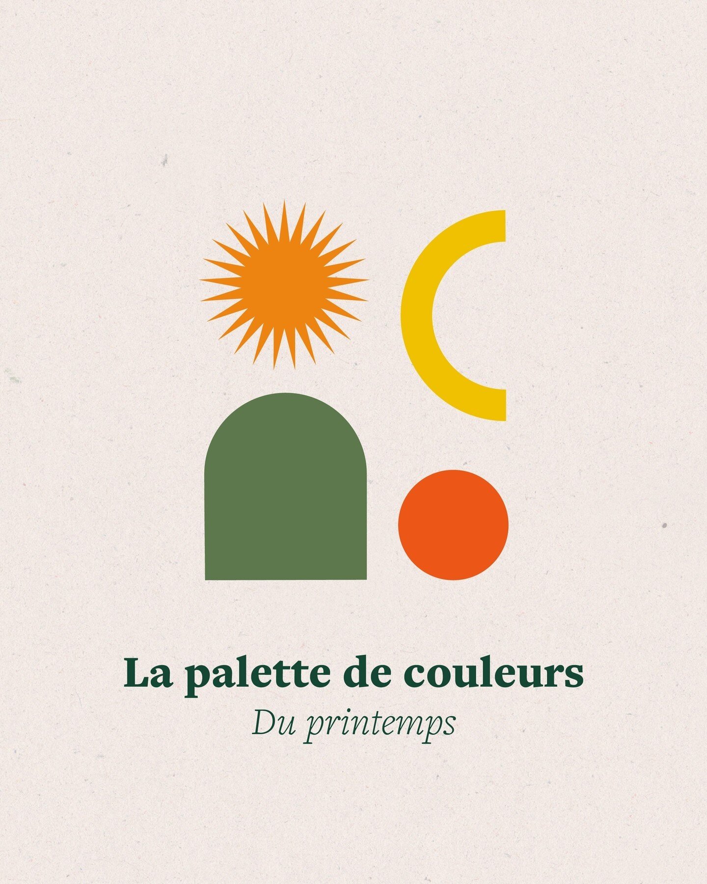 Nouvelle saison, nouvelles couleurs : le printemps⁠
⁠
Le printemps c'est la saison du renouveau ! Cela correspond &agrave; la naissance d'un nouveau cycle : nouveaux projets, nouvelles &eacute;nergies, nouvelle motivation. Une saison qui pousse &agra