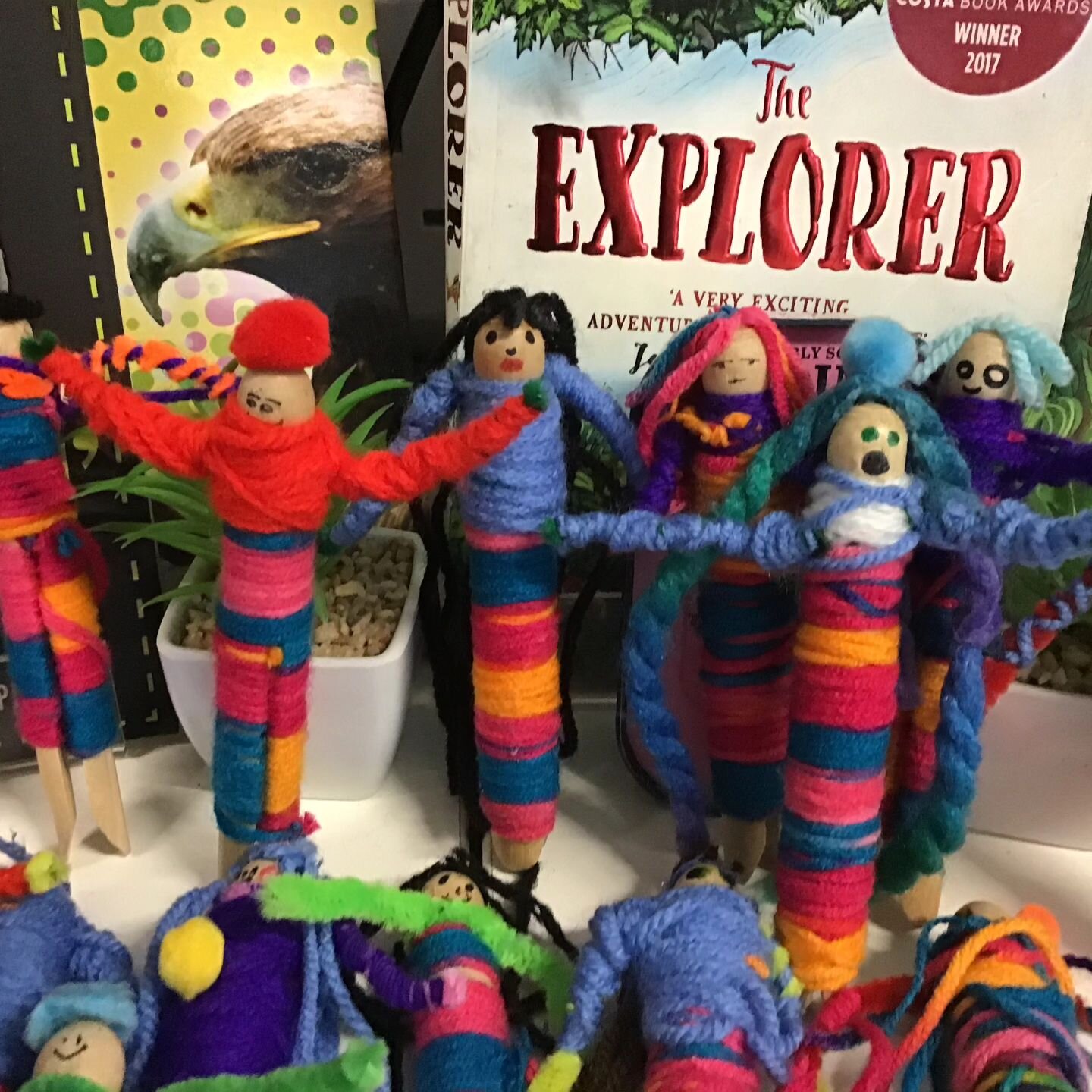 Y5E have been studying the legend of the Maya worry doll. They made their own worry dolls using joining and finishing skills accurately. #artsatjameswolfe