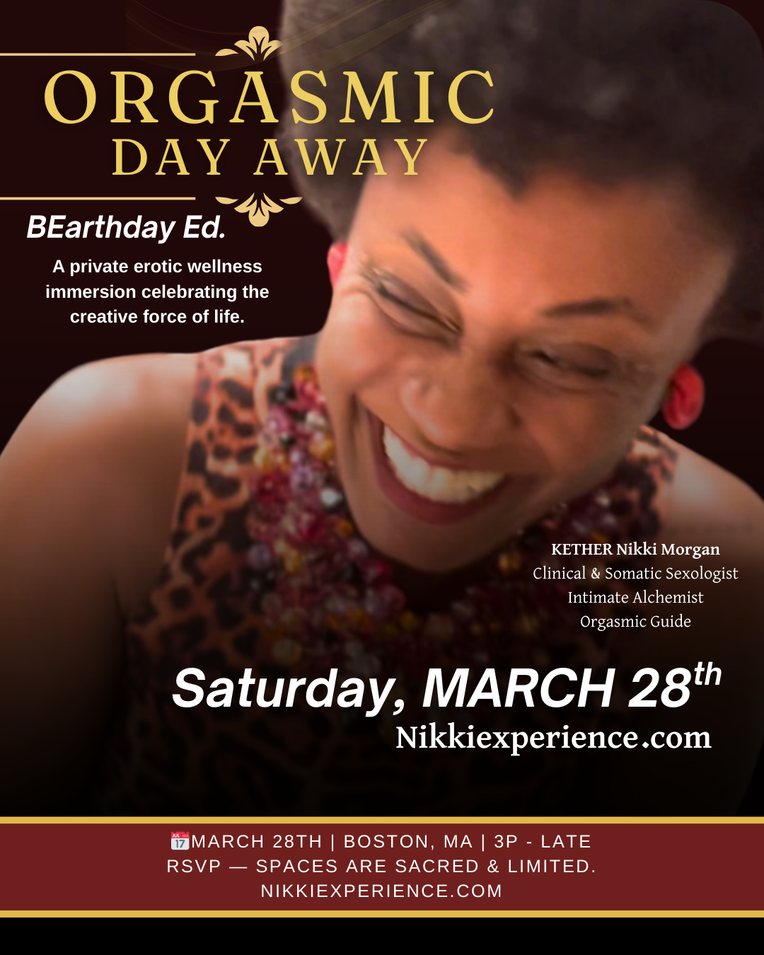 Orgasmic Day Away - BEarthDay Edition