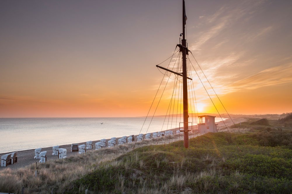 Restaurant Courier und das Bootshaus in den Dünen der Hohwachter Bucht