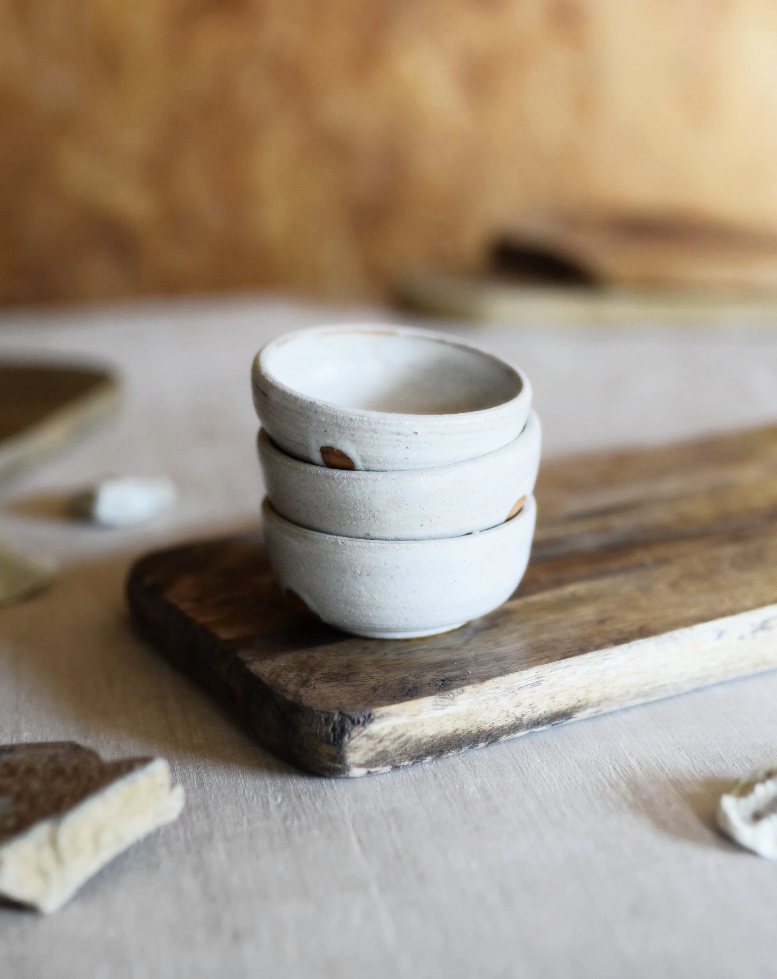 TRIO OF DIPPING BOWLS (second)