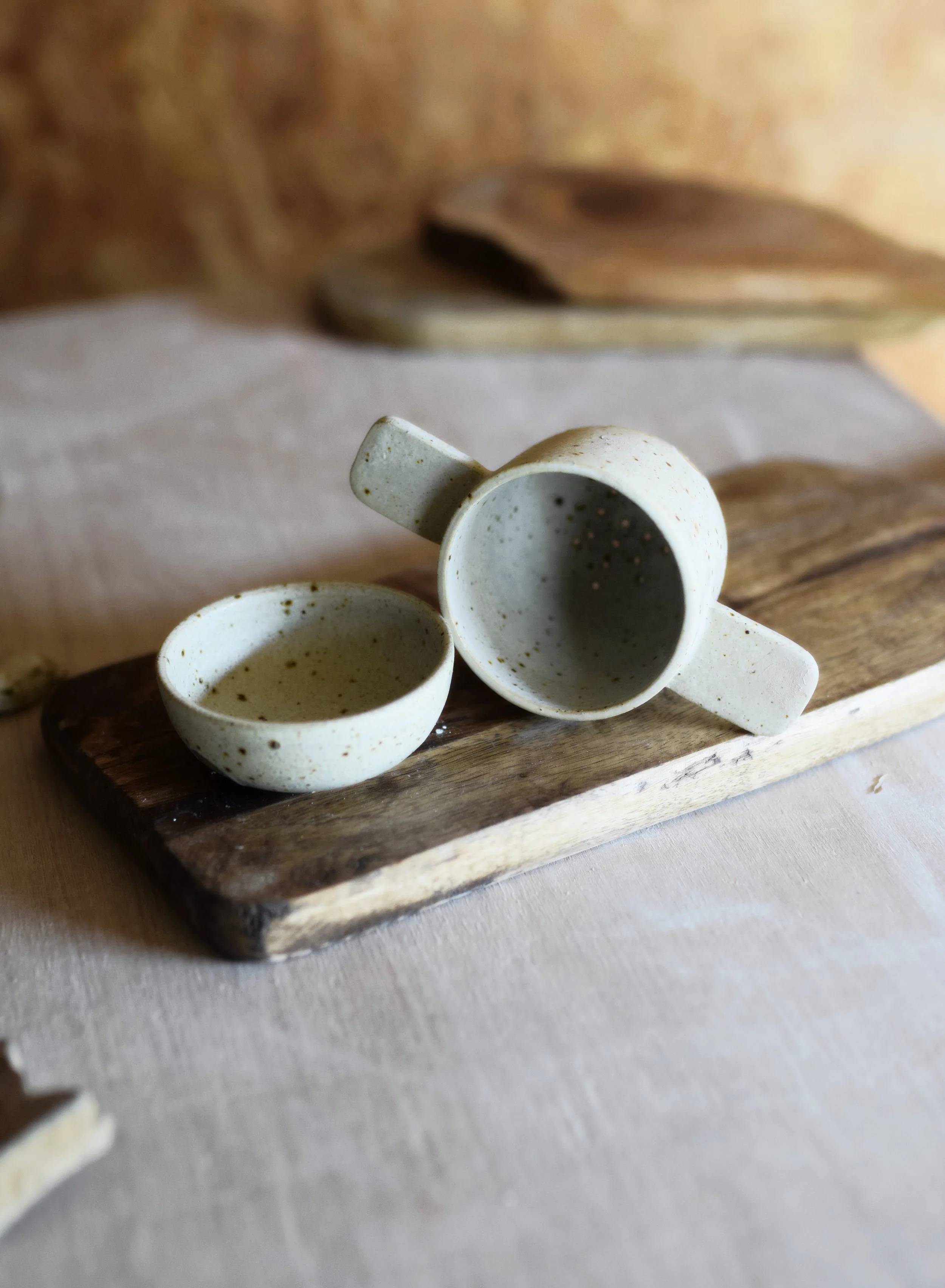 TEA STRAINER & DISH (second)