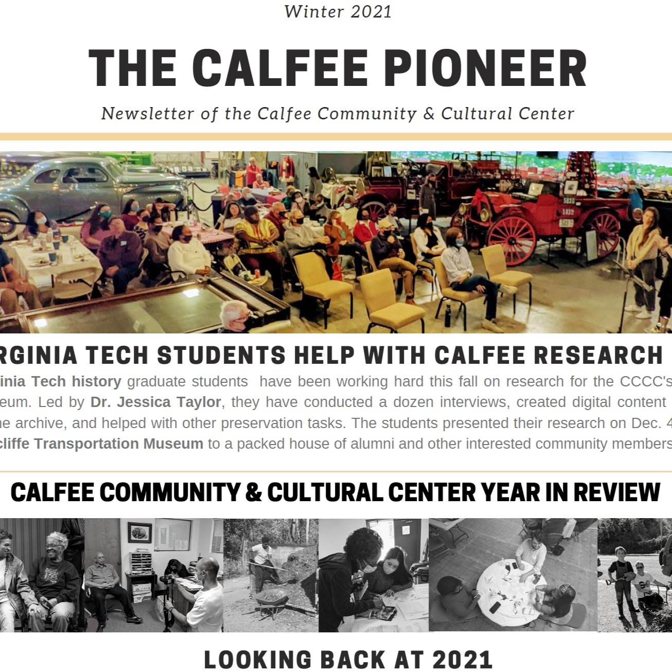 Calfee Pioneer Winter 2021