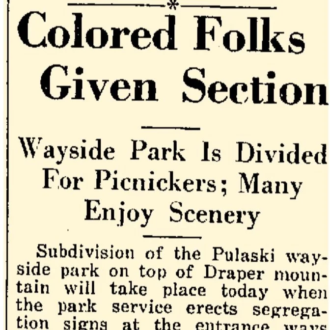 Segregation and the Pulaski Wayside