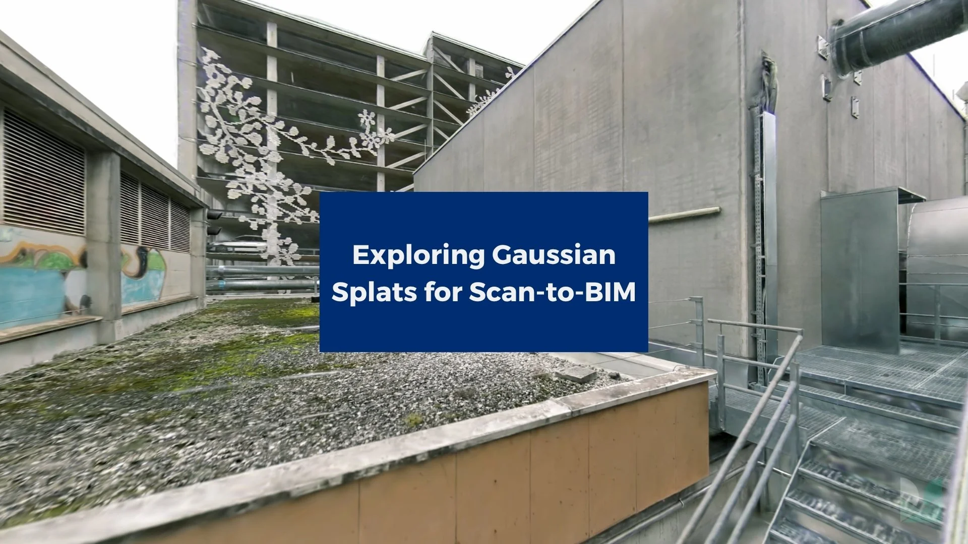 Exploring Gaussian Splats for Scan-to-BIM