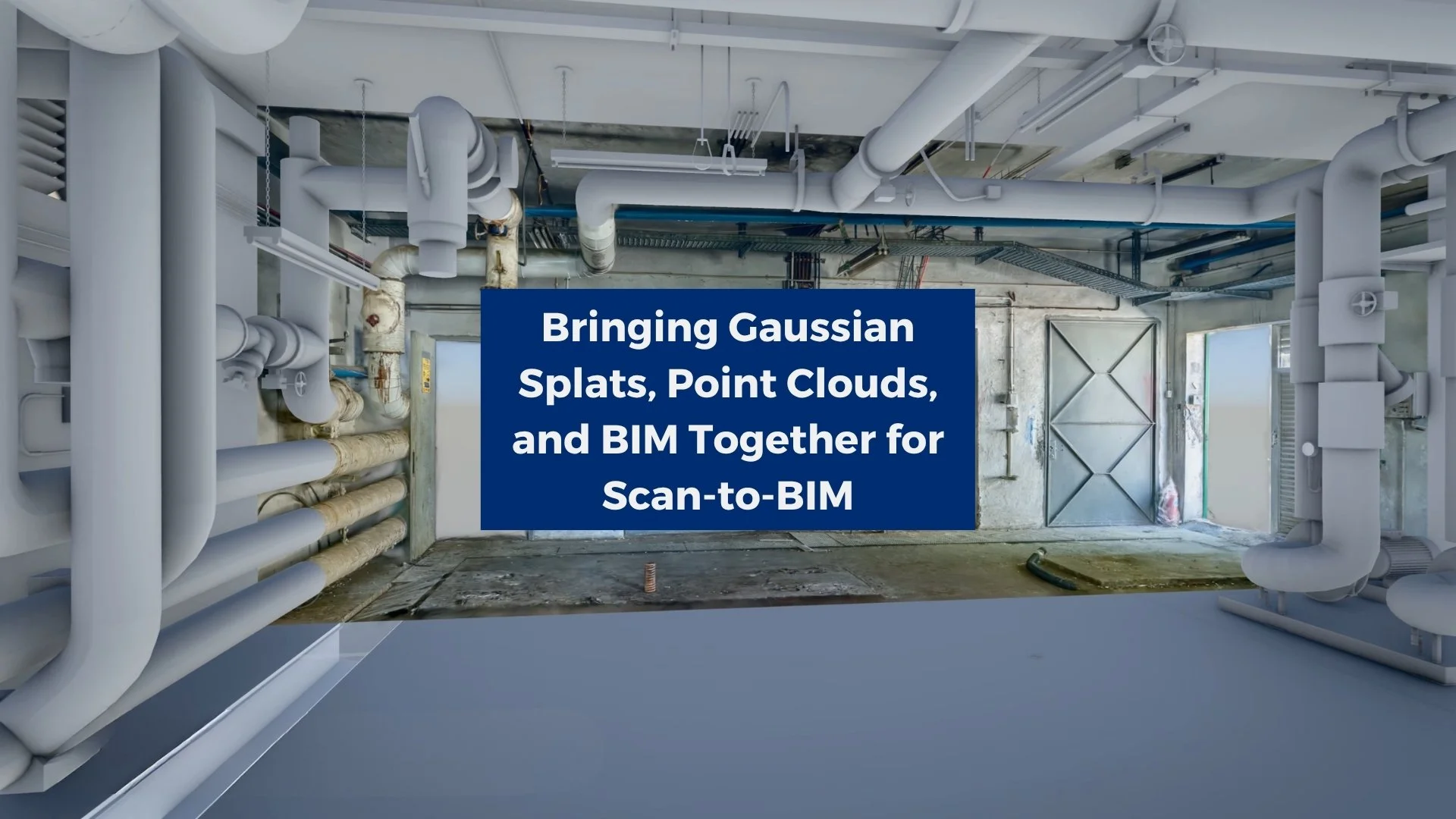 Bringing Gaussian Splats, Point Clouds, and BIM Together for Scan-to-BIM