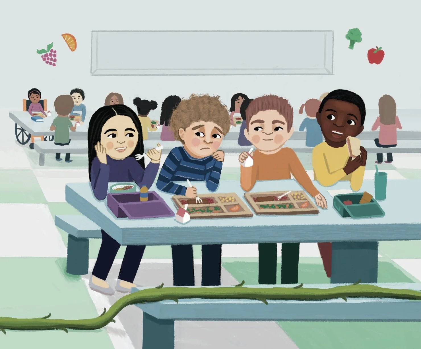 For Always Friends: Lunchroom