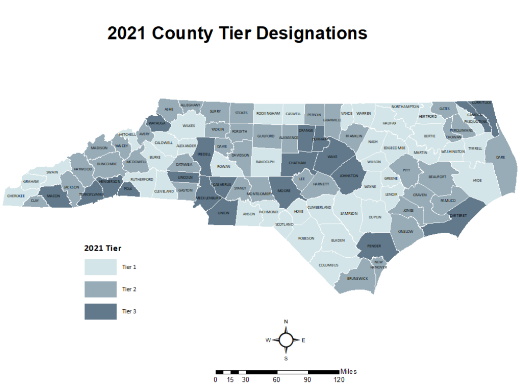 Commerce issues 2021 Economic Development tier rankings