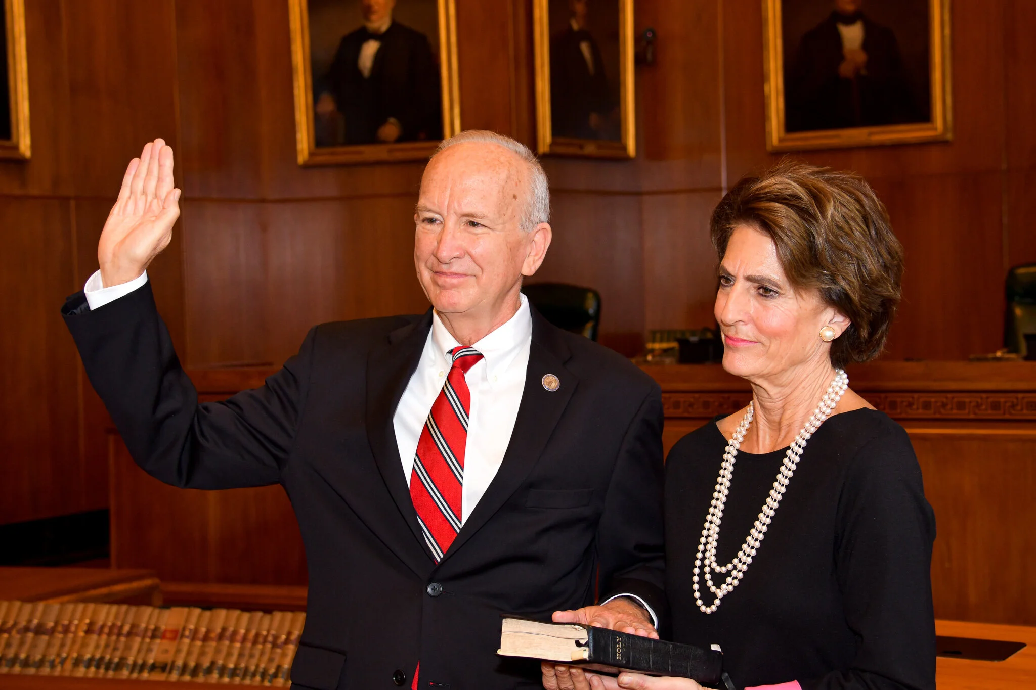 Chief Justice and Associate Justices Installed  at the Supreme Court of North Carolina