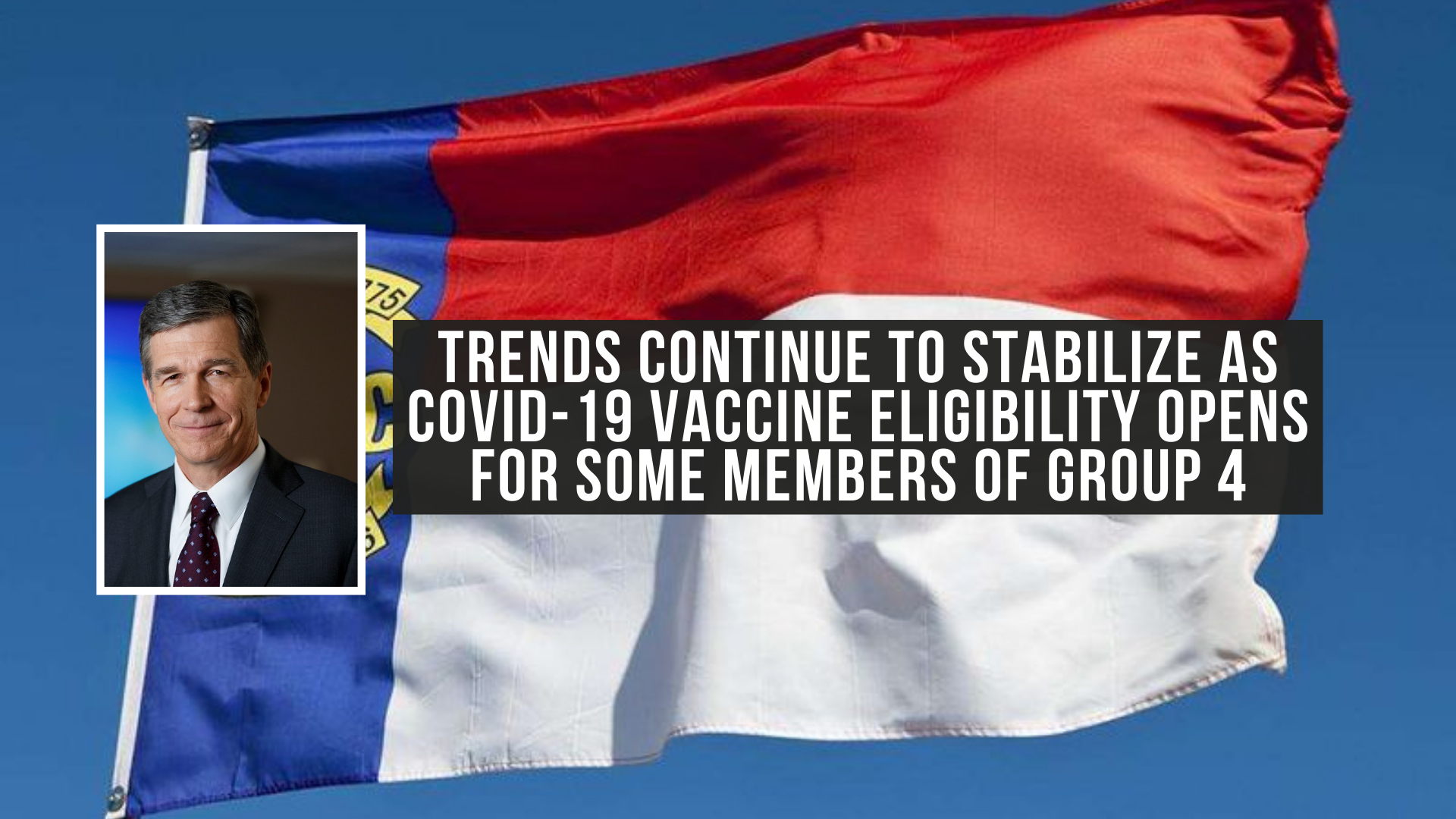 Trends continue to stabilize as COVID-19 vaccine eligibility opens for some members of group 4