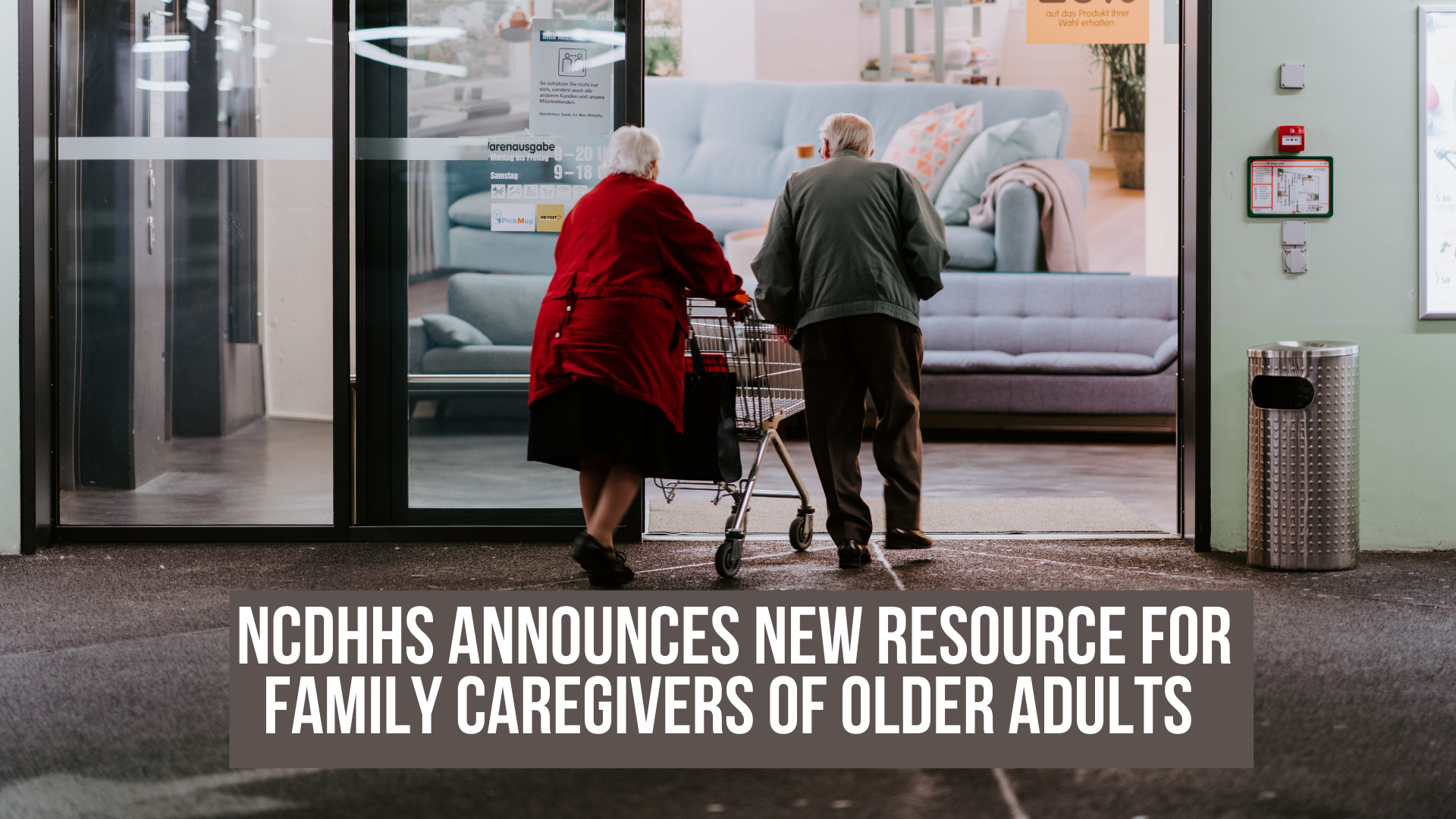  NCDHHS announces new resource for family caregivers of older adults