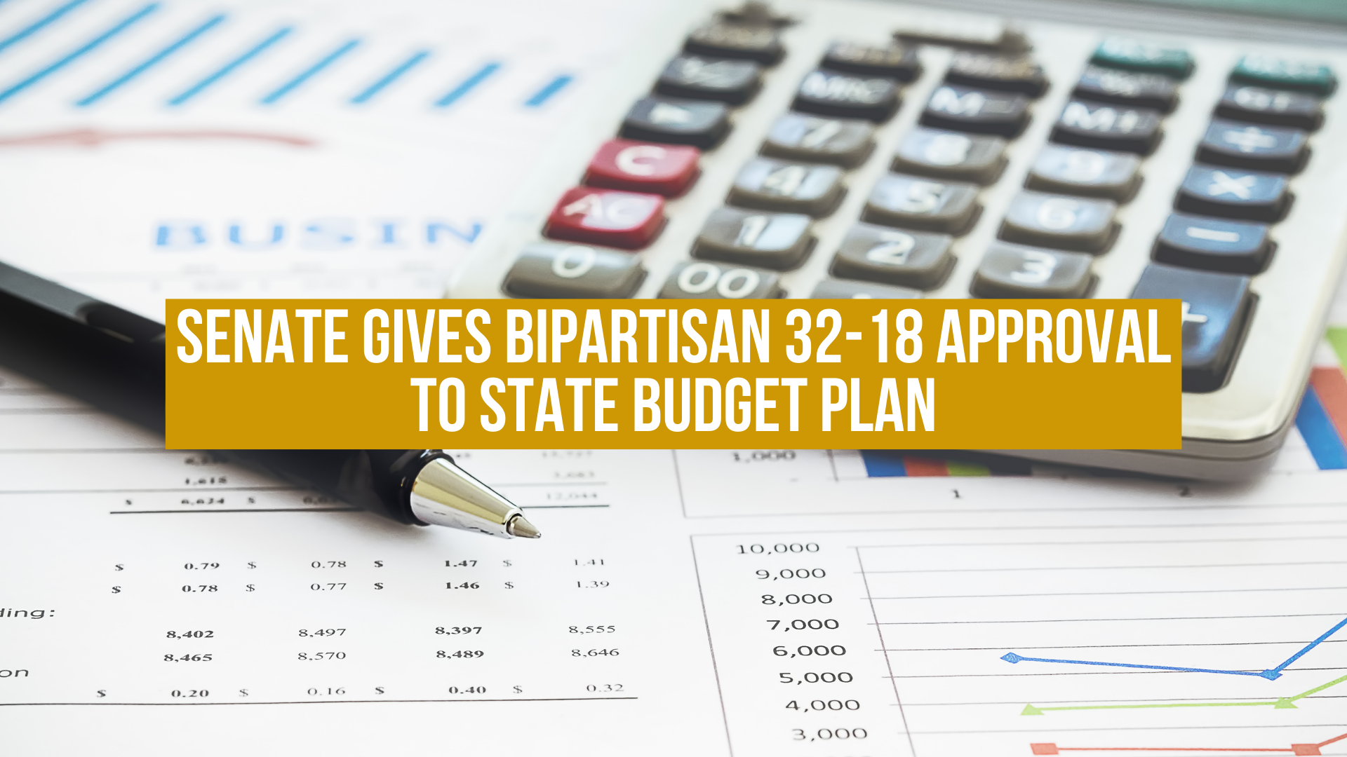 Senate gives bipartisan 32-18 approval to state budget plan