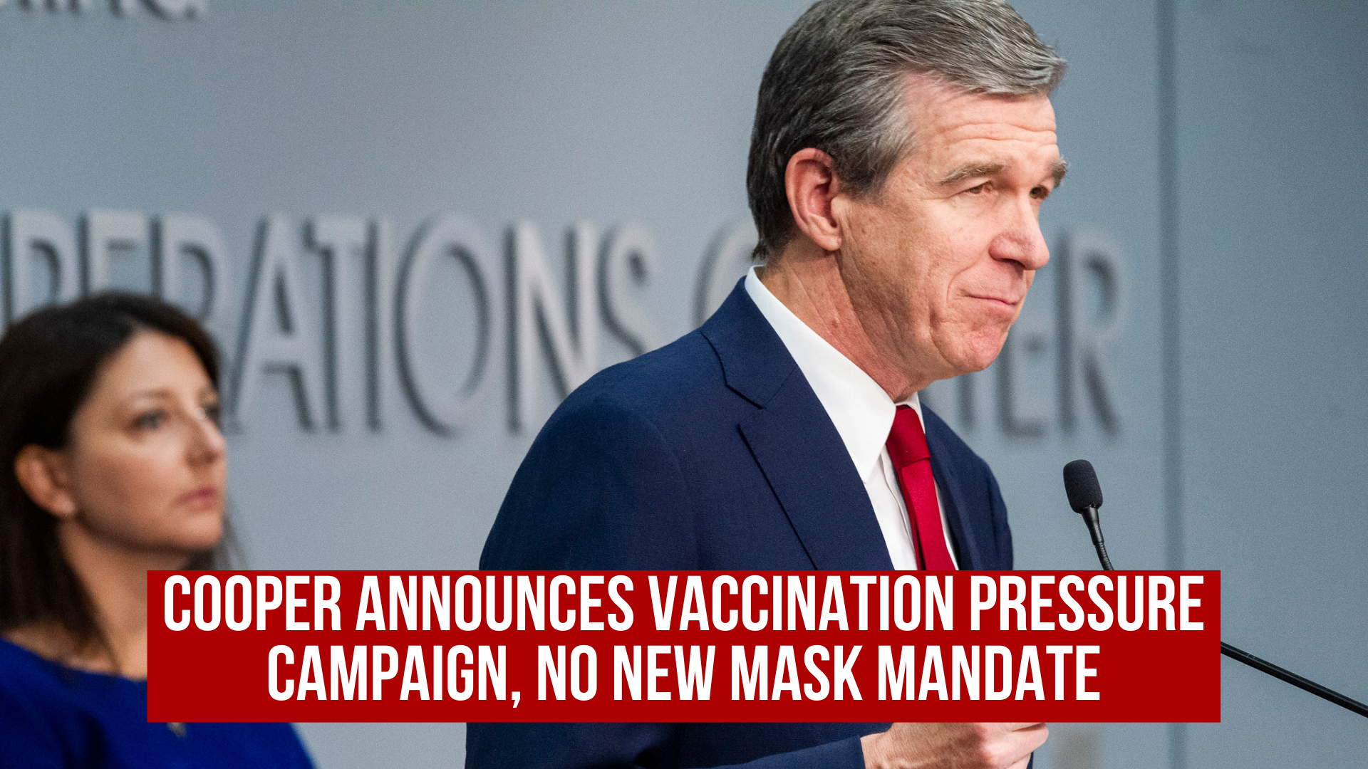 Cooper announces vaccination pressure campaign, no new mask mandate