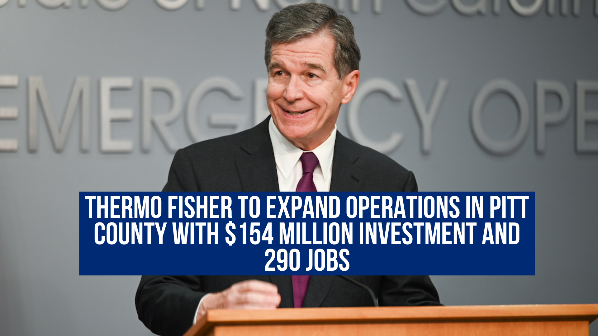 Thermo Fisher to expand operations in Pitt County with $154 million investment and 290 jobs