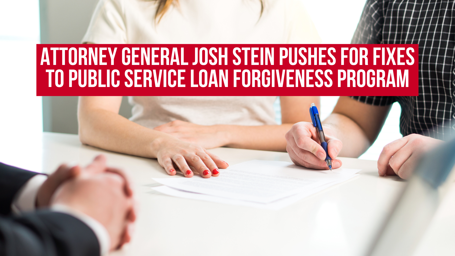 Attorney General Josh Stein pushes for fixes to public service loan program — NC