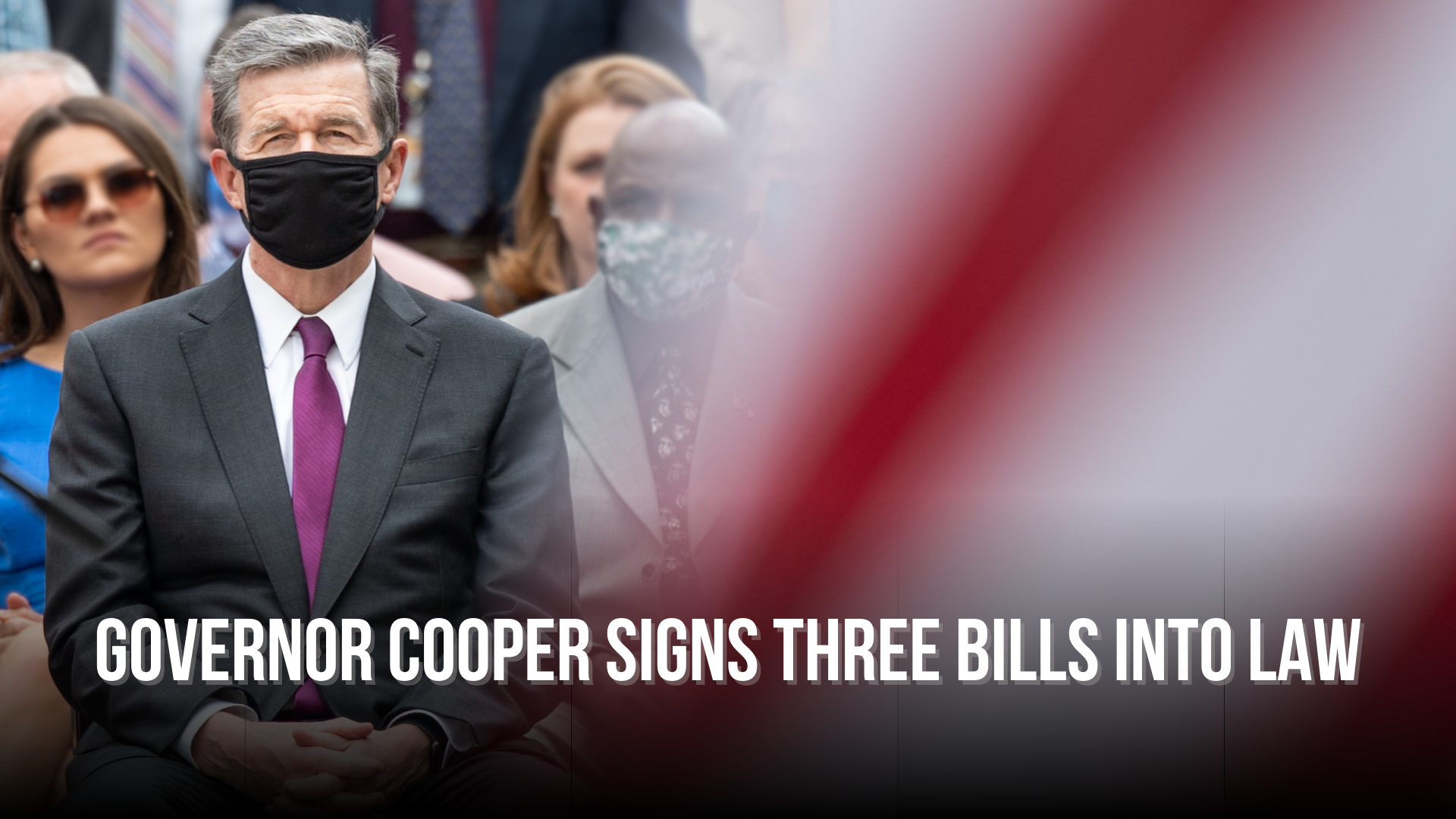 Governor Cooper signs three bills into law