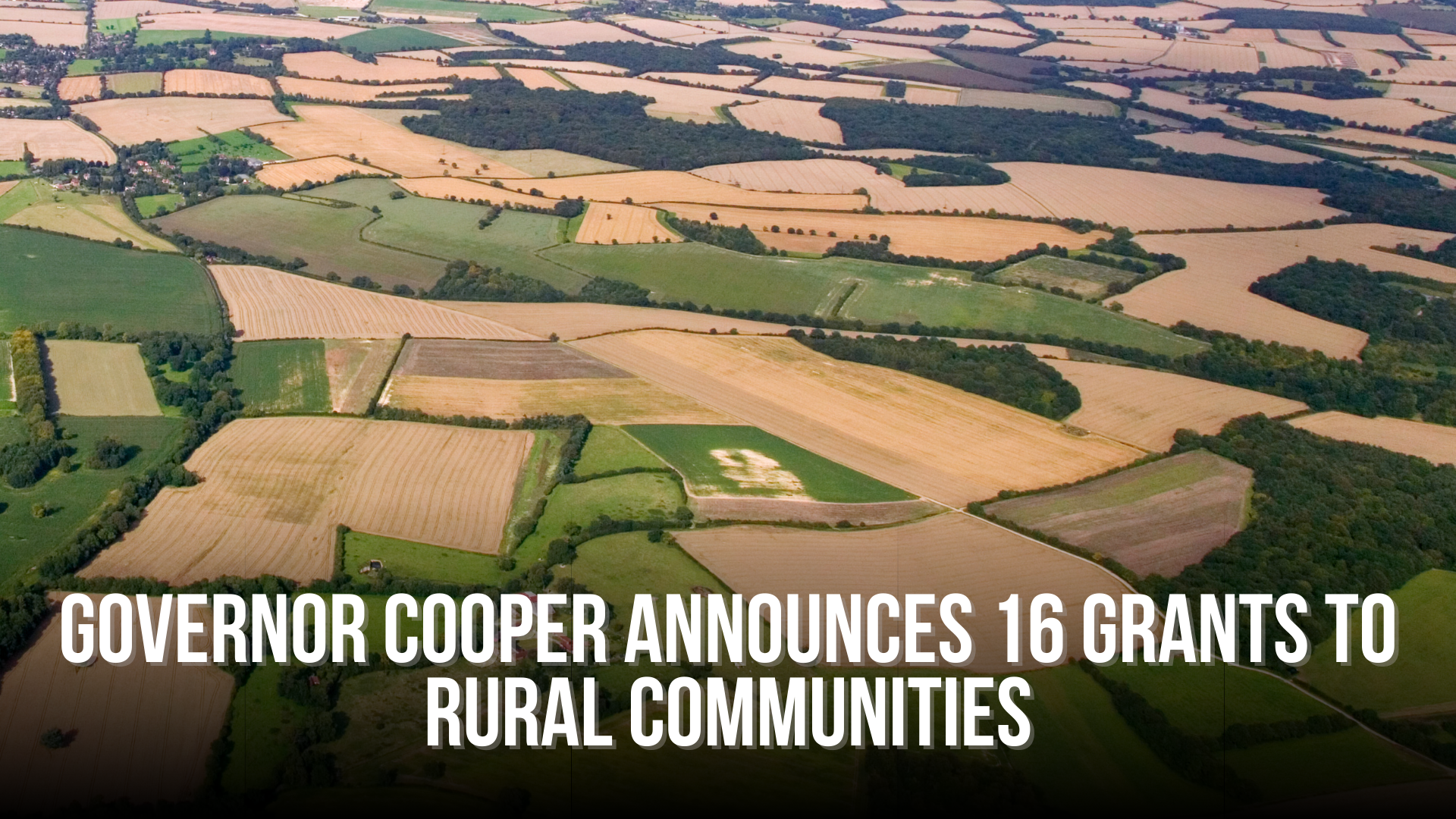 Governor Cooper announces 16 grants to rural communities
