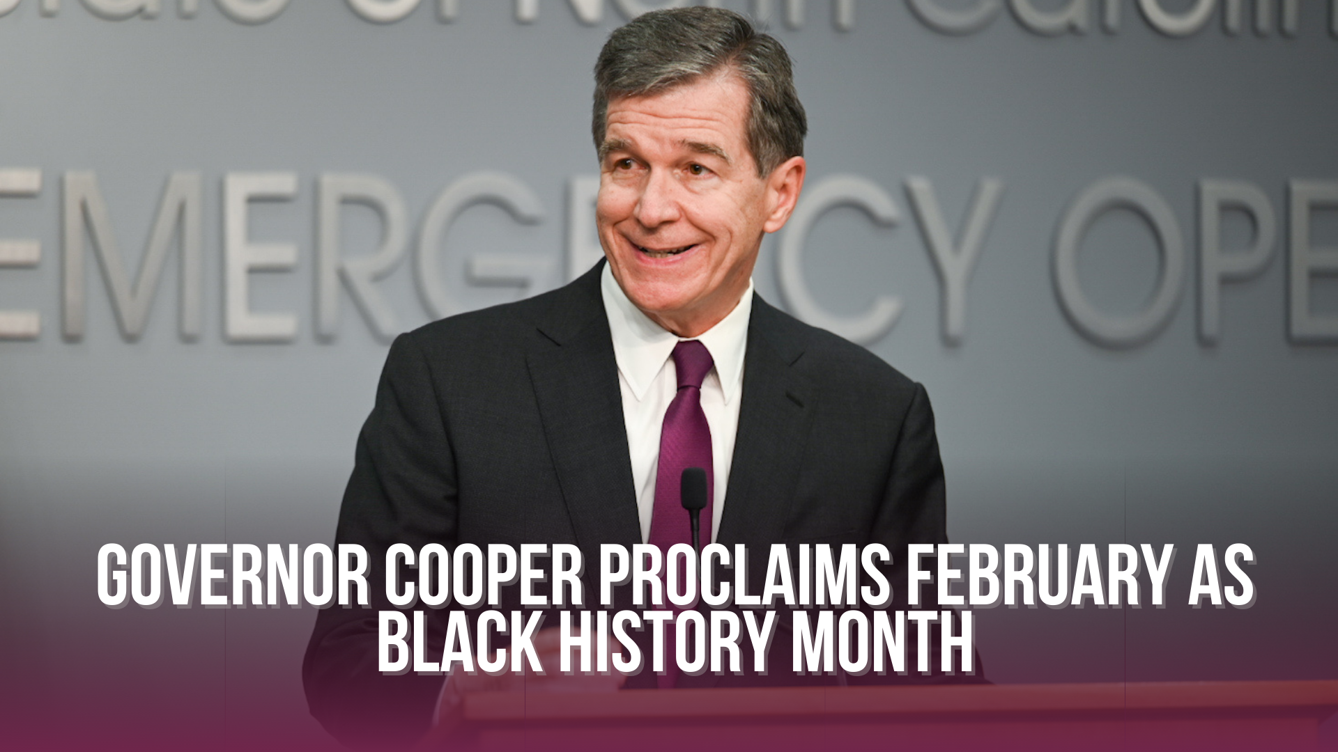 Governor Cooper proclaims February as Black History Month