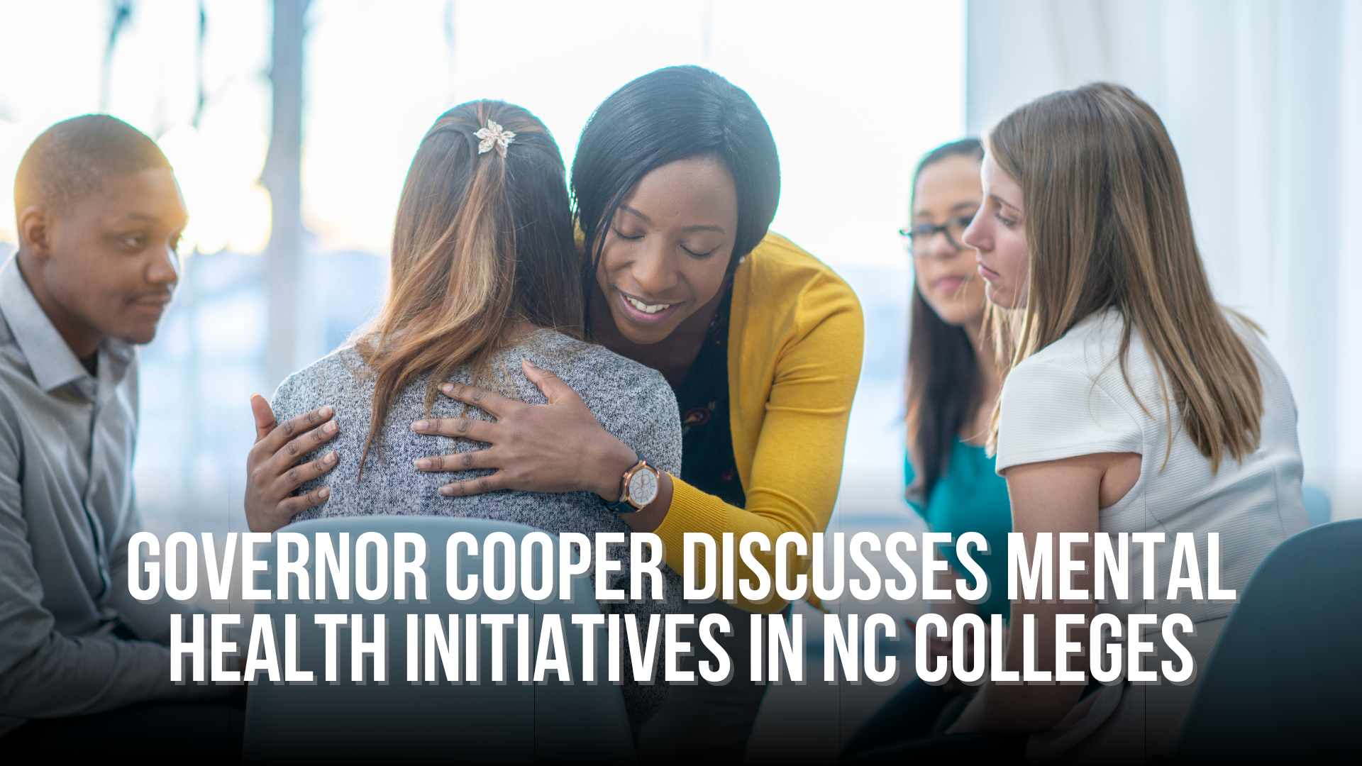 Governor Cooper discusses mental health initiatives in NC colleges