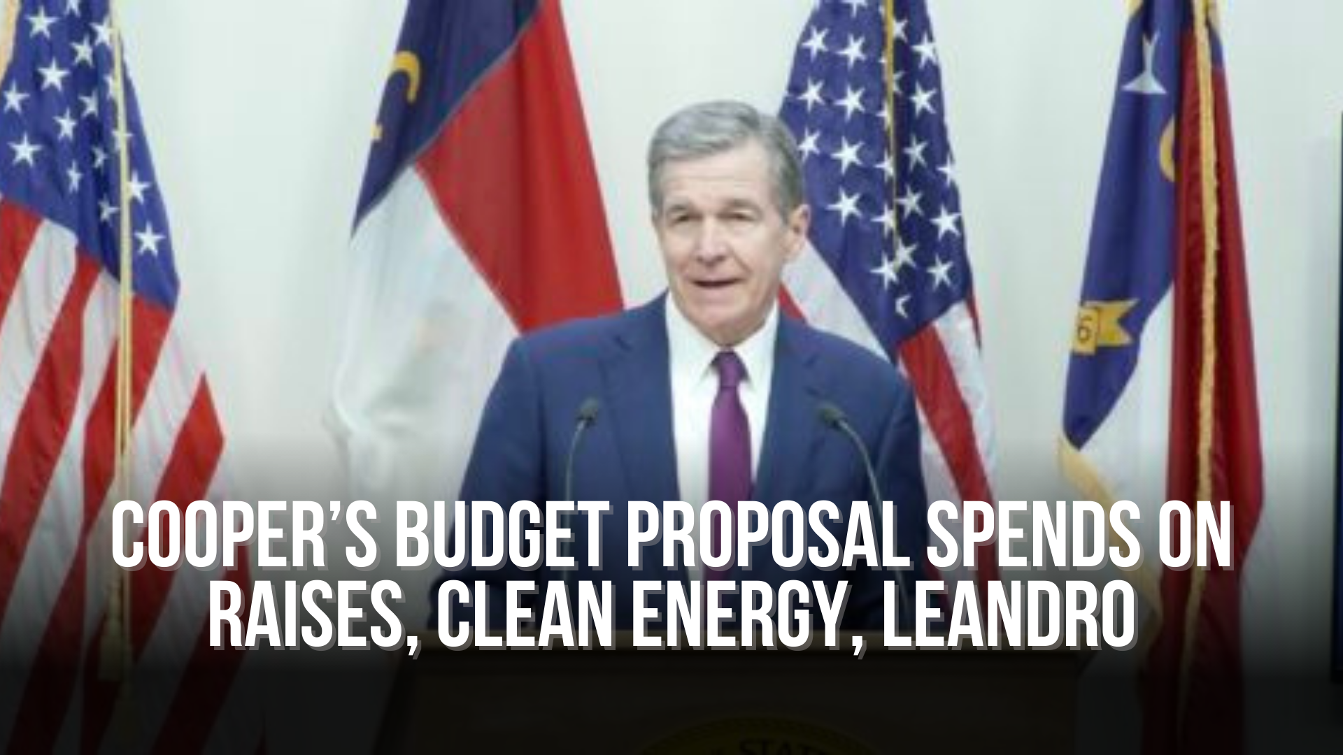 Cooper’s budget proposal spends on raises, clean energy, Leandro