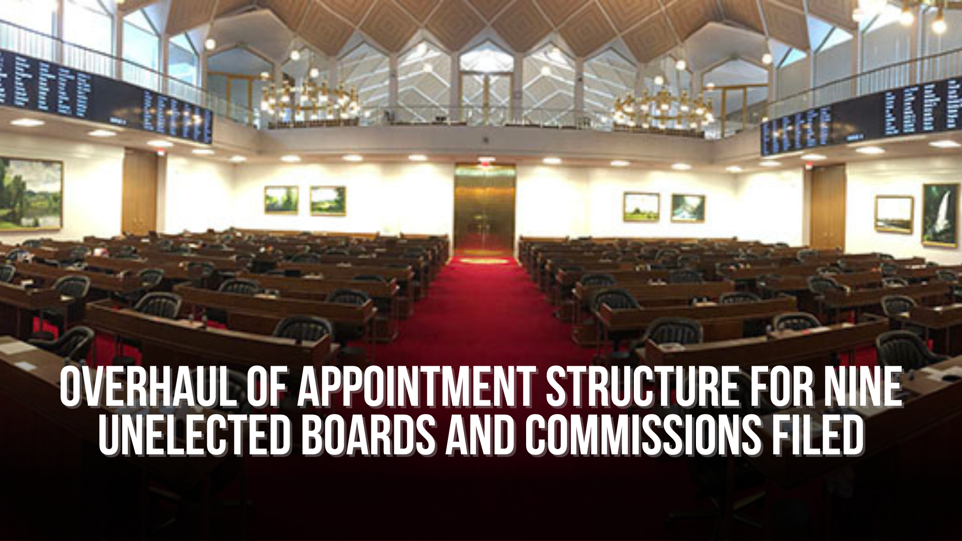 Overhaul of Appointment Structure for Nine Unelected Boards and Commissions Filed