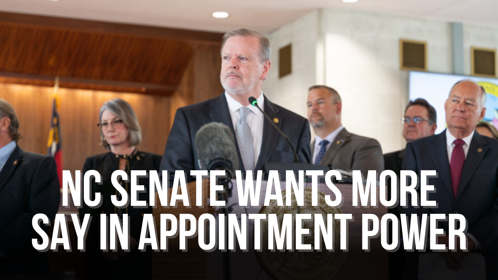 NC Senate wants more say in appointment power