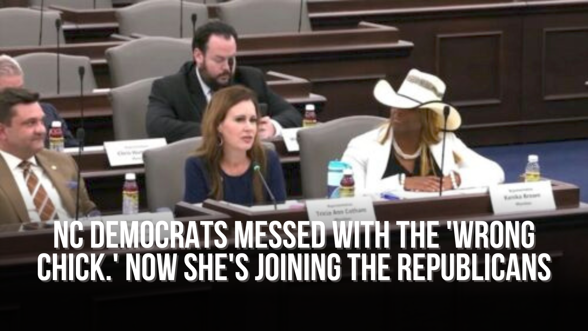 NC Democrats messed with the 'wrong chick.' Now she's joining the Republicans