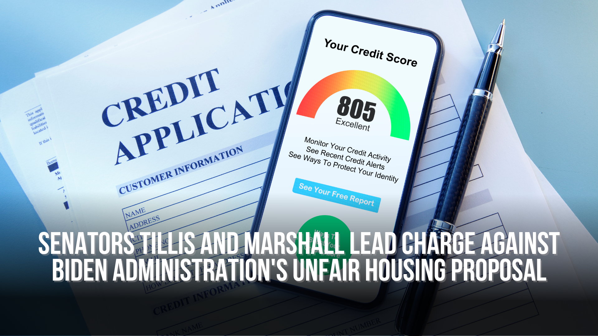 Senators Tillis and Marshall Lead Charge Against Biden Administration's Unfair Housing Proposal