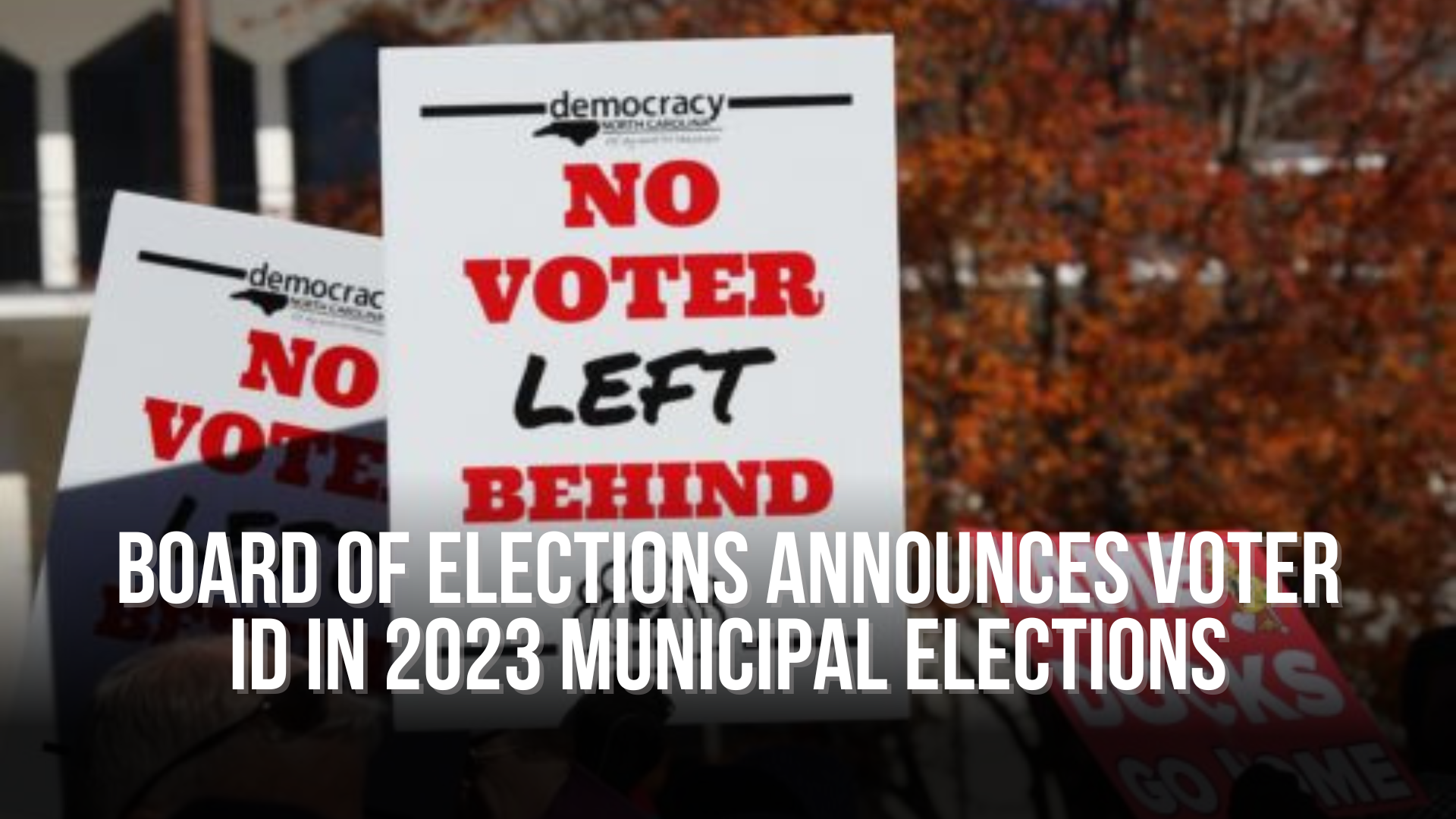 Board of Elections announces Voter ID in 2023 municipal elections